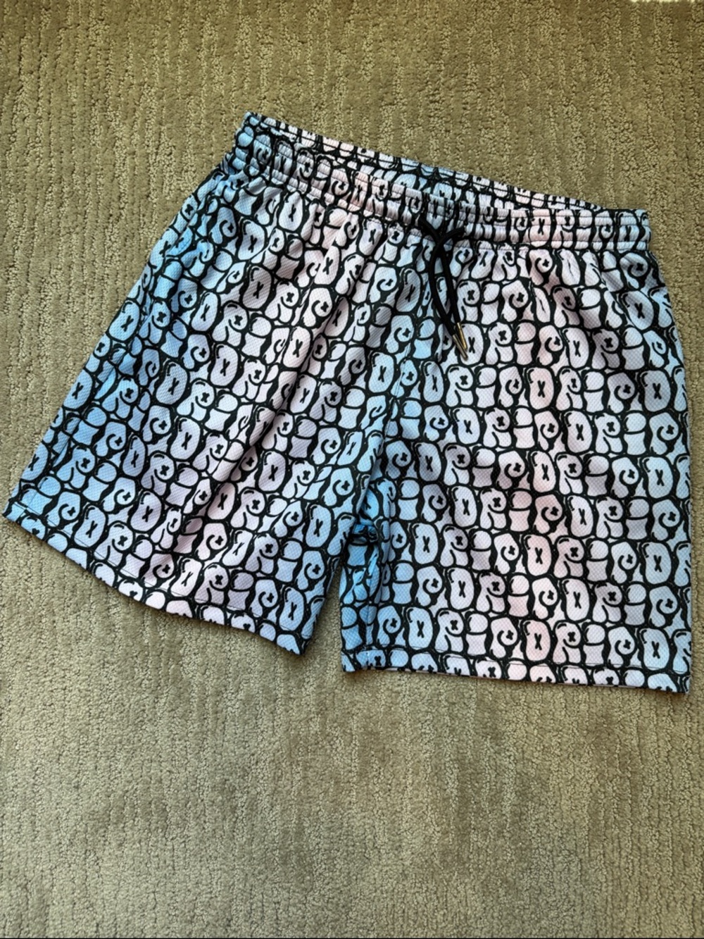 THE DRIP SHOP OMBRE DRIP SHORTS